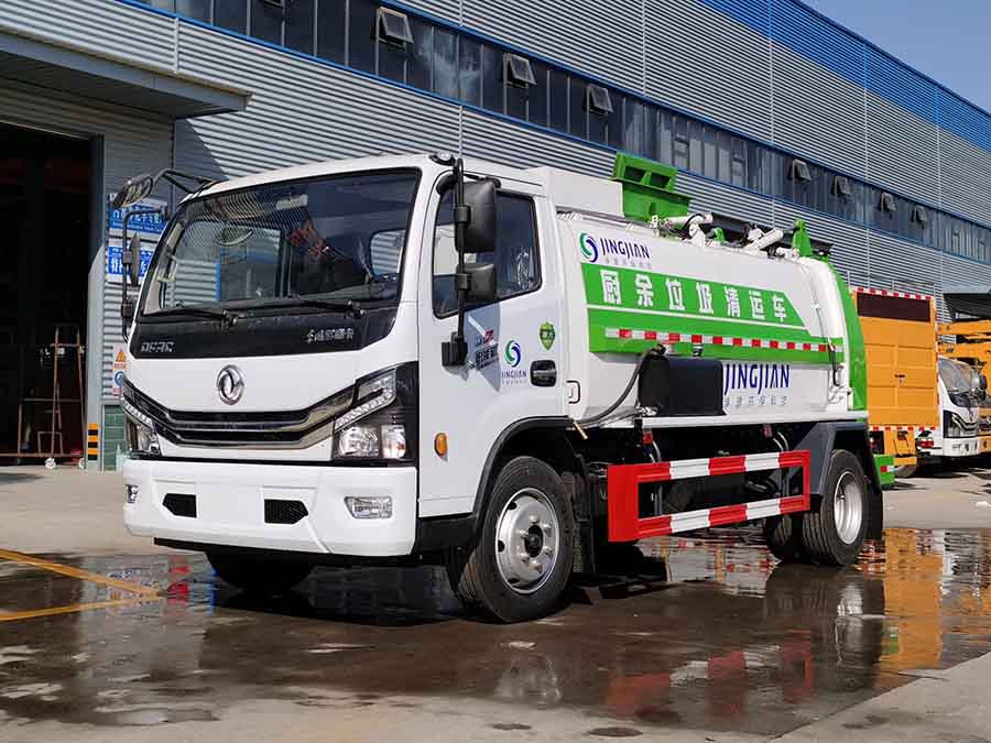 國六東風多利卡8方廚余垃圾清運車